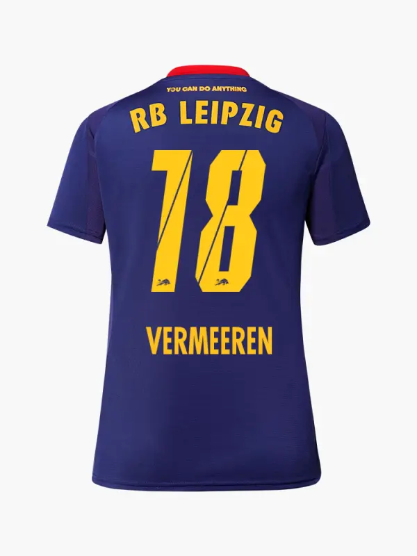 RB Leipzig FC Shop – RBL PUMA Damen Auswärtstrikot 25/26 – 18 – VERMEEREN Kollektion für wahre Fans