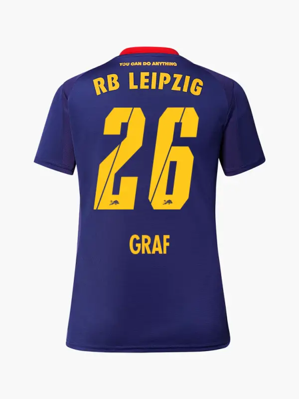 RB Leipzig FC Shop – RBL PUMA Damen Auswärtstrikot 25/26 – 26 – GRAF Kollektion für wahre Fans