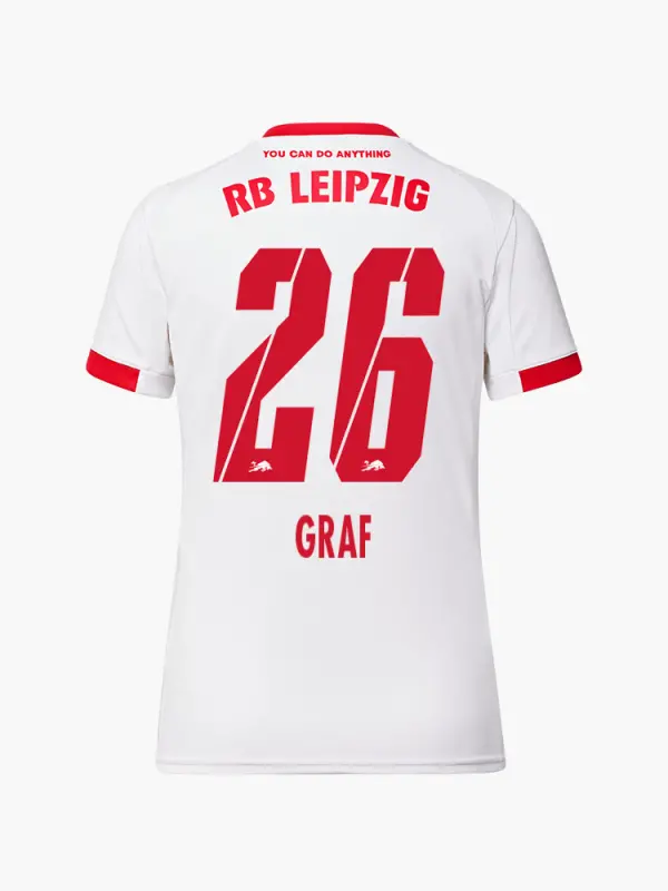RB Leipzig FC Shop – RBL PUMA Damen Heimtrikot 25/26 – 26 – GRAF Kollektion für wahre Fans