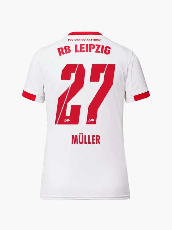 RB Leipzig FC Shop – RBL PUMA Damen Heimtrikot 25/26 – 27 – MULLER Kollektion für wahre Fans