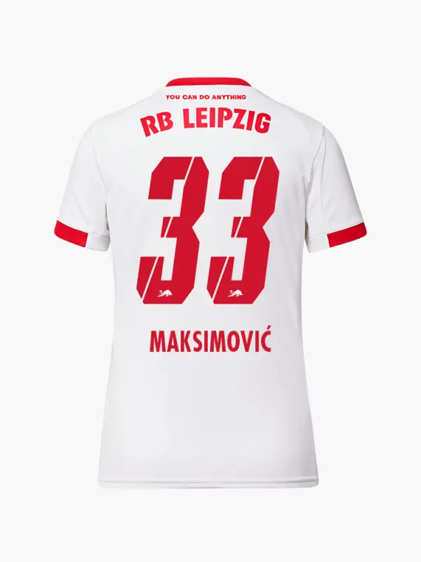 RB Leipzig FC Shop – RBL PUMA Damen-Heimtrikot 25/26 – 33 – MAKSIMOVIC Kollektion für wahre Fans