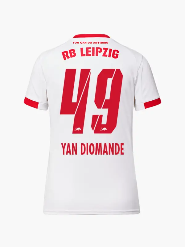 RB Leipzig FC Shop – RBL PUMA Damen-Heimtrikot 25/26 – 49 – YAN DIOMANDE Kollektion für wahre Fans