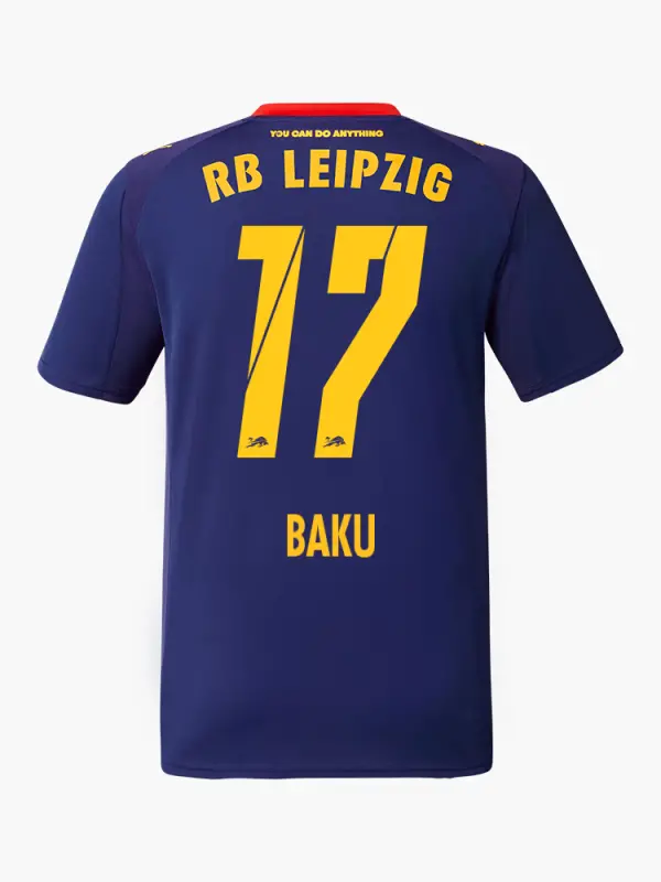RB Leipzig FC Shop – RBL PUMA Herren Auswärtstrikot 25/26 – 17 – BAKU Kollektion für wahre Fans