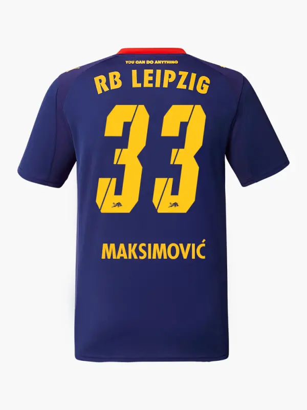 RB Leipzig FC Shop – RBL PUMA Herren Auswärtstrikot 25/26 – 33 – MAKSIMOVIC Kollektion für wahre Fans