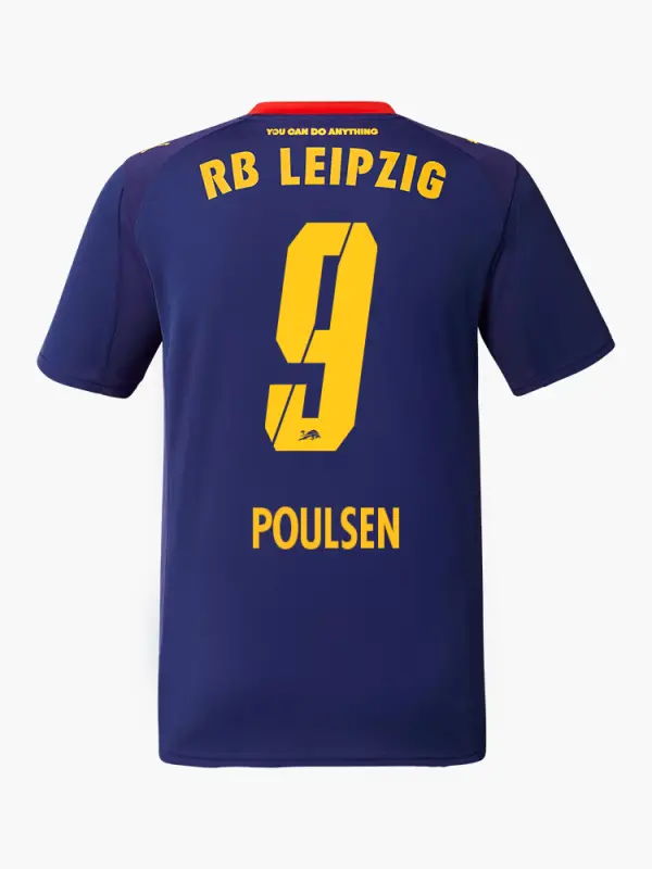 RB Leipzig FC Shop – RBL PUMA Herren Auswärtstrikot 25/26 – 9 – POULSEN Kollektion für wahre Fans