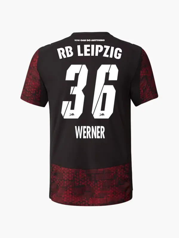 RB Leipzig FC Shop – RBL PUMA Herren Auswärtstrikot Authentic 25/26 – 36 – WERNER Kollektion für wahre Fans
