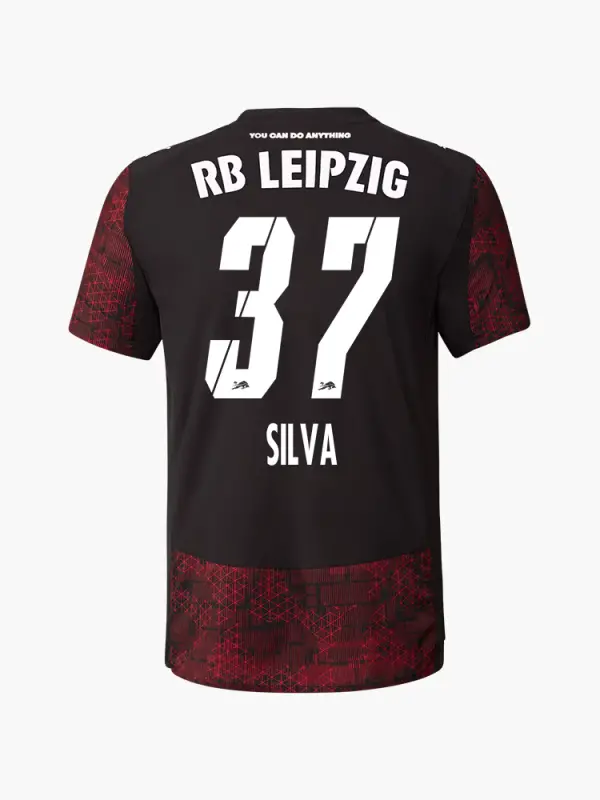 RB Leipzig FC Shop – RBL PUMA Herren Auswärtstrikot Authentic 25/26 – 37 – SILVA Kollektion für wahre Fans
