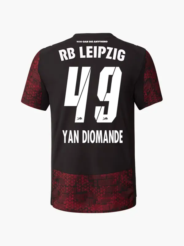 RB Leipzig FC Shop – RBL PUMA Herren Auswärtstrikot Authentic 25/26 – 49 – YAN DIOMANDE Kollektion für wahre Fans