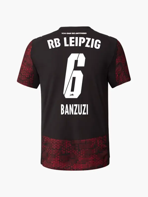 RB Leipzig FC Shop – RBL PUMA Herren Auswärtstrikot Authentic 25/26 – 6 – BANZUZI Kollektion für wahre Fans