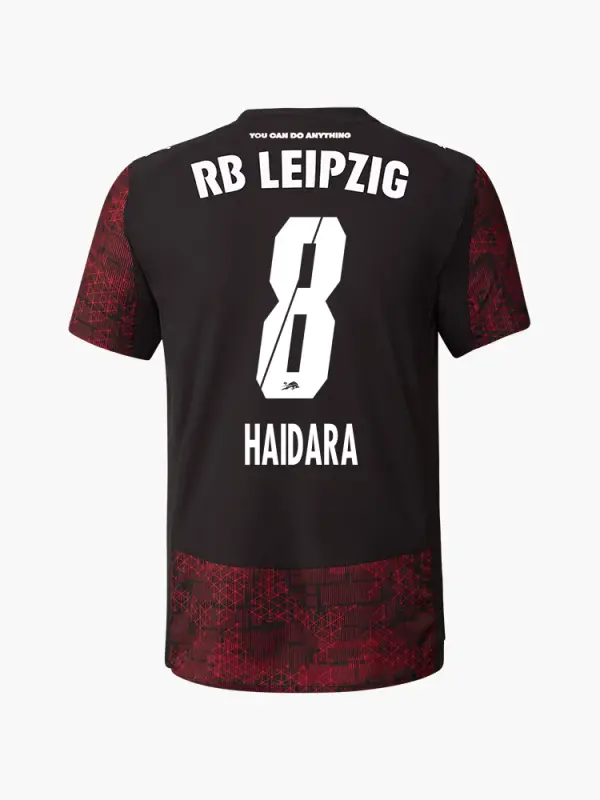 RB Leipzig FC Shop – RBL PUMA Herren Auswärtstrikot Authentic 25/26 – 8 – HAIDARA Kollektion für wahre Fans