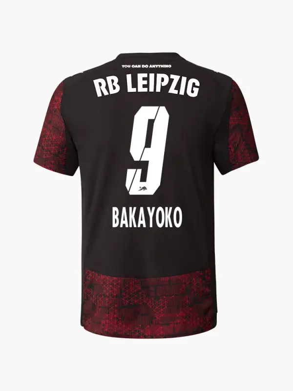 RB Leipzig FC Shop – RBL PUMA Herren Auswärtstrikot Authentic 25/26 – 9 – BAKAYOKO Kollektion für wahre Fans