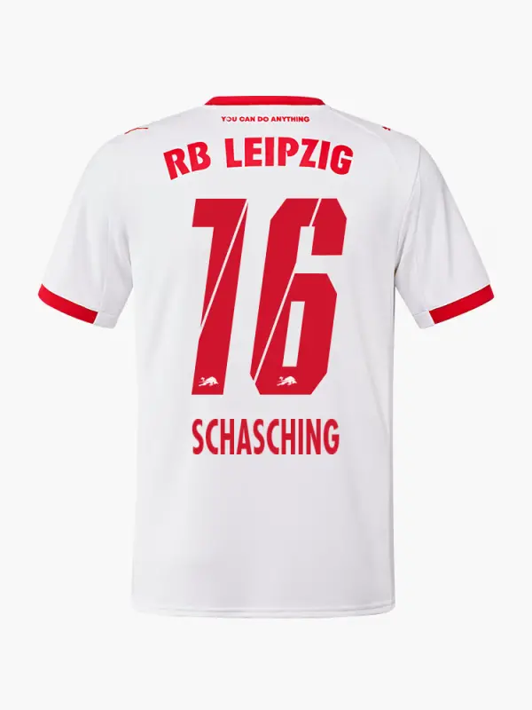 RB Leipzig FC Shop – RBL PUMA Herren Heimtrikot 25/26 – 16 – SCHASCHING Kollektion für wahre Fans