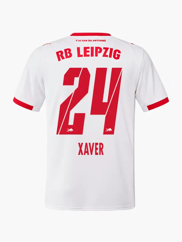 RB Leipzig FC Shop – RBL PUMA Herren Heimtrikot 25/26 – 24 – XAVER Kollektion für wahre Fans