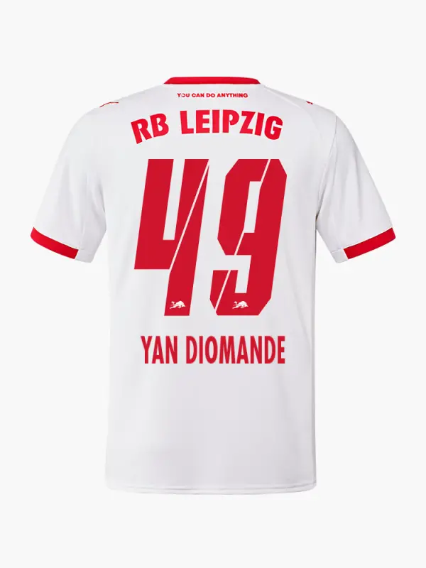 RB Leipzig FC Shop – RBL PUMA Herren Heimtrikot 25/26 – 49 – YAN DIOMANDE Kollektion für wahre Fans