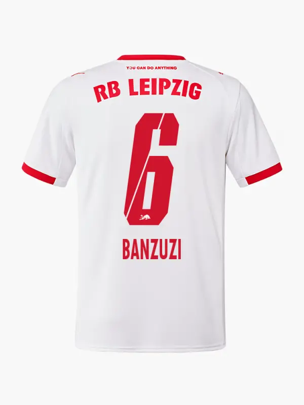 RB Leipzig FC Shop – RBL PUMA Herren Heimtrikot 25/26 – 6 – BANZUZI Kollektion für wahre Fans
