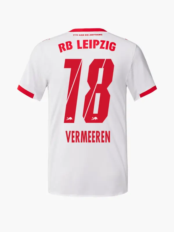 RB Leipzig FC Shop – RBL PUMA Herren Heimtrikot Authentic 25/26 – 18 – VERMEEREN Kollektion für wahre Fans