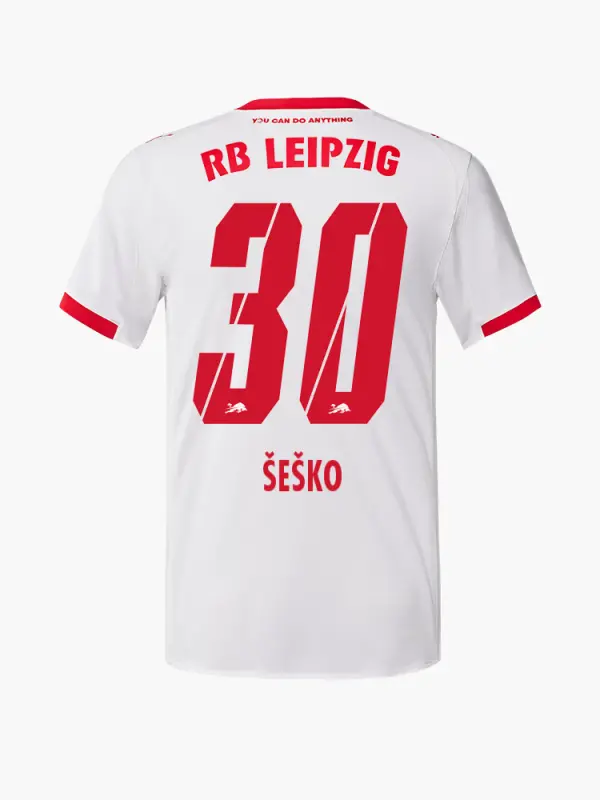 RB Leipzig FC Shop – RBL PUMA Herren Heimtrikot Authentic 25/26 – 30 – SESKO Kollektion für wahre Fans