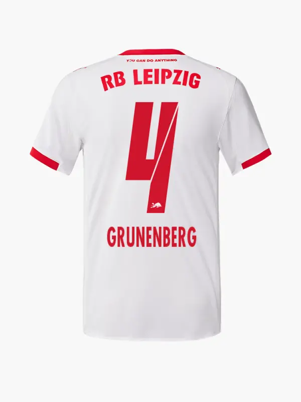 RB Leipzig FC Shop – RBL PUMA Herren Heimtrikot Authentic 25/26 – 4 – GRUNENBERG Kollektion für wahre Fans