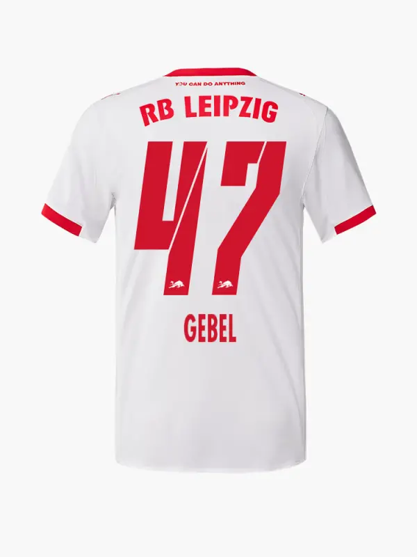 RB Leipzig FC Shop – RBL PUMA Herren Heimtrikot Authentic 25/26 – 47 – Viggo Gebel Kollektion für wahre Fans