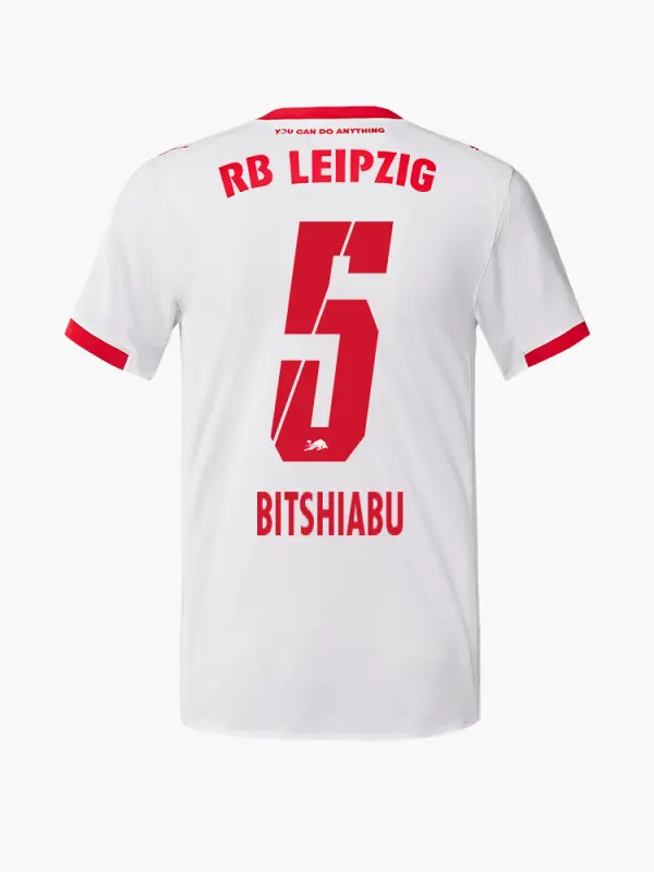 RB Leipzig FC Shop – RBL PUMA Herren Heimtrikot Authentic 25/26 – 5 – BITSHIABU Kollektion für wahre Fans