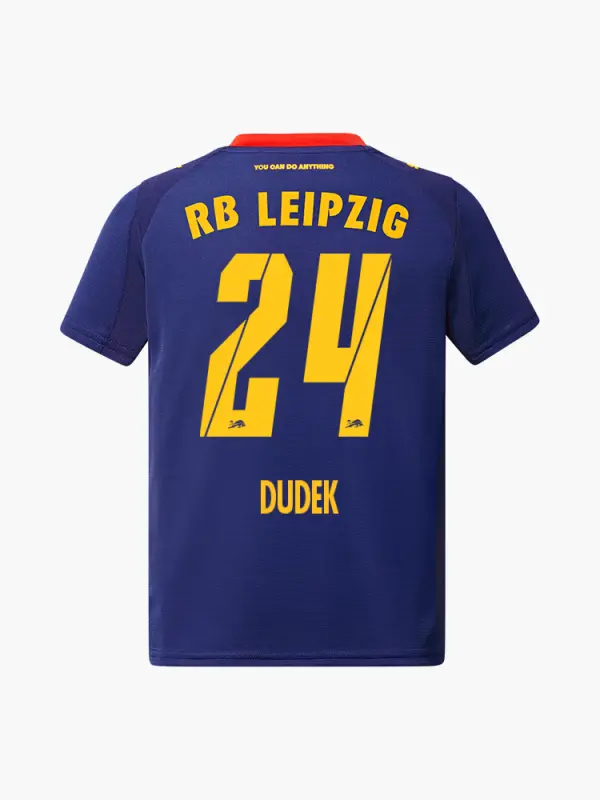 RB Leipzig FC Shop – RBL PUMA Jugend-Auswärtstrikot 25/26 – 24 – DUDEK Kollektion für wahre Fans