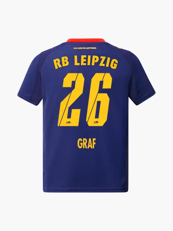 RB Leipzig FC Shop – RBL PUMA Jugend-Auswärtstrikot 25/26 – 26 – GRAF Kollektion für wahre Fans