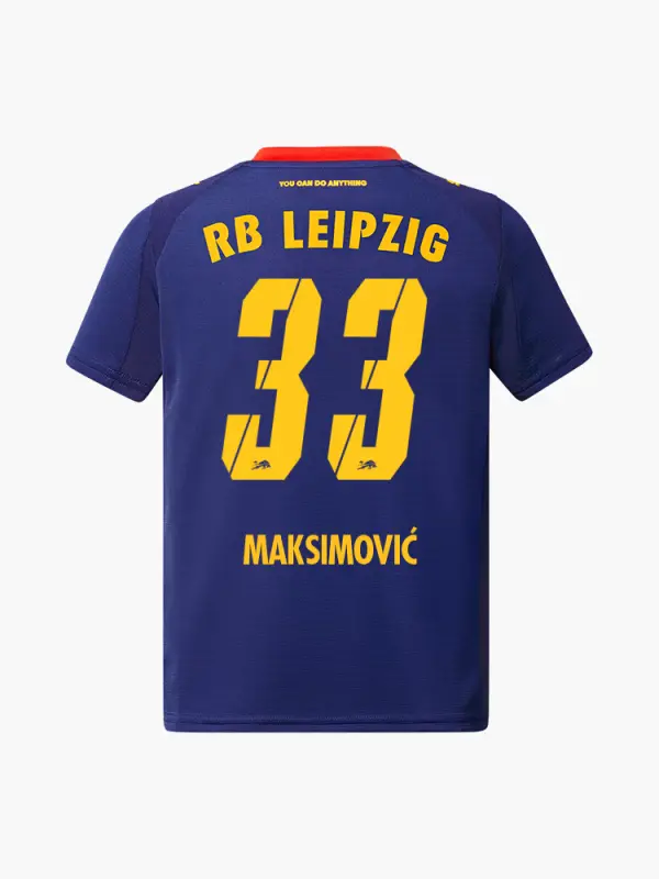 RB Leipzig FC Shop – RBL PUMA Jugend-Auswärtstrikot 25/26 – 33 – MAKSIMOVIC Kollektion für wahre Fans