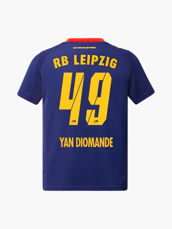 RB Leipzig FC Shop – RBL PUMA Jugend-Auswärtstrikot 25/26 – 49 – YAN DIOMANDE Kollektion für wahre Fans