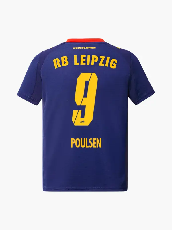 RB Leipzig FC Shop – RBL PUMA Jugend-Auswärtstrikot 25/26 – 9 – POULSEN Kollektion für wahre Fans