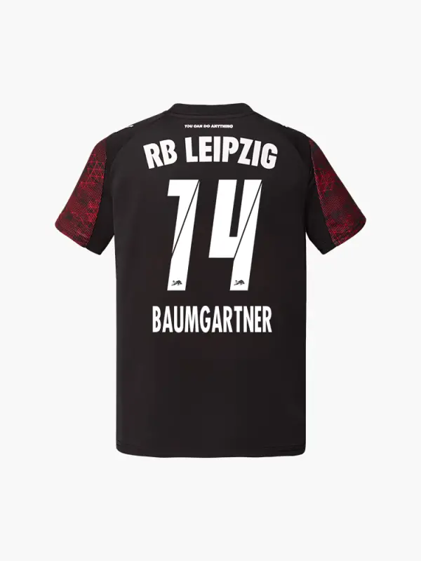 RB Leipzig FC Shop – RBL PUMA Jugend-Ausweichtrikot 25/26 – 14 – BAUMGARTNER Kollektion für wahre Fans