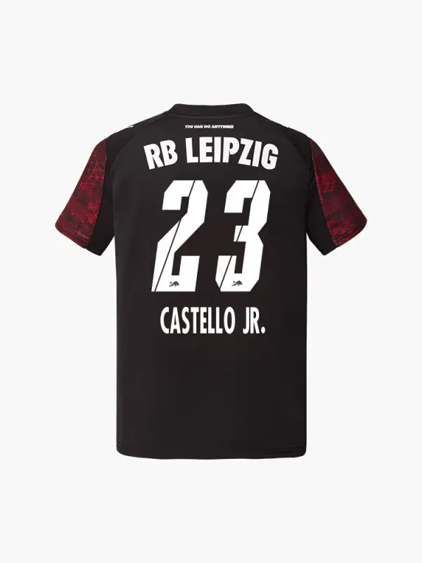 RB Leipzig FC Shop – RBL PUMA Jugend-Ausweichtrikot 25/26 – 23 – CASTELLO JR Kollektion für wahre Fans