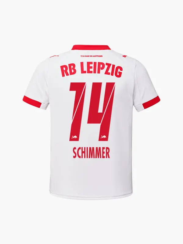 RB Leipzig FC Shop – RBL PUMA Jugend-Heimtrikot 25/26 – 14 – SCHIMMER Kollektion für wahre Fans