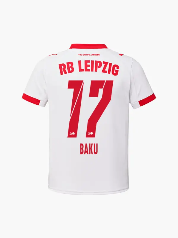 RB Leipzig FC Shop – RBL PUMA Jugend-Heimtrikot 25/26 – 17 – BAKU Kollektion für wahre Fans