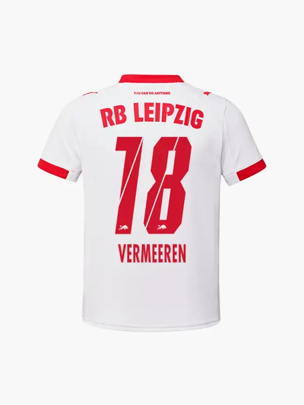 RB Leipzig FC Shop – RBL PUMA Jugend Heimtrikot 25/26 – 18 – VERMEEREN Kollektion für wahre Fans