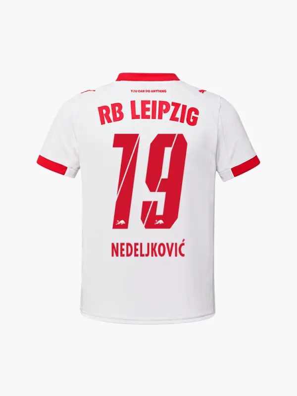 RB Leipzig FC Shop – RBL PUMA Jugend Heimtrikot 25/26 – 19 – NEDELJKOVIC Kollektion für wahre Fans