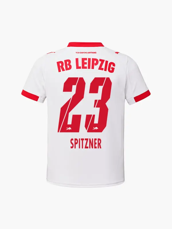RB Leipzig FC Shop – RBL PUMA Jugend-Heimtrikot 25/26 – 23 – SPITZNER Kollektion für wahre Fans