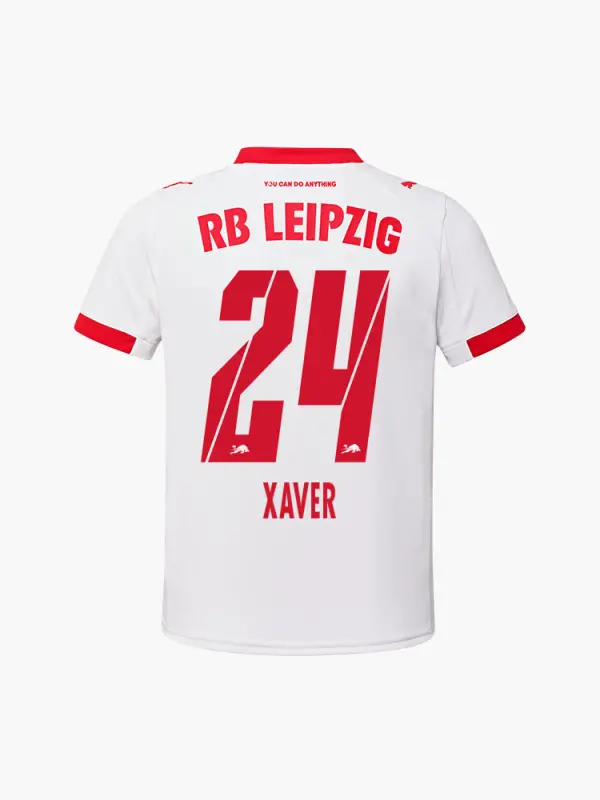 RB Leipzig FC Shop – RBL PUMA Jugend-Heimtrikot 25/26 – 24 – XAVER Kollektion für wahre Fans