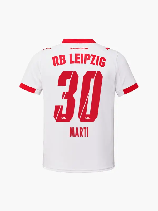 RB Leipzig FC Shop – RBL PUMA Jugend-Heimtrikot 25/26 – 30 – MARTI Kollektion für wahre Fans