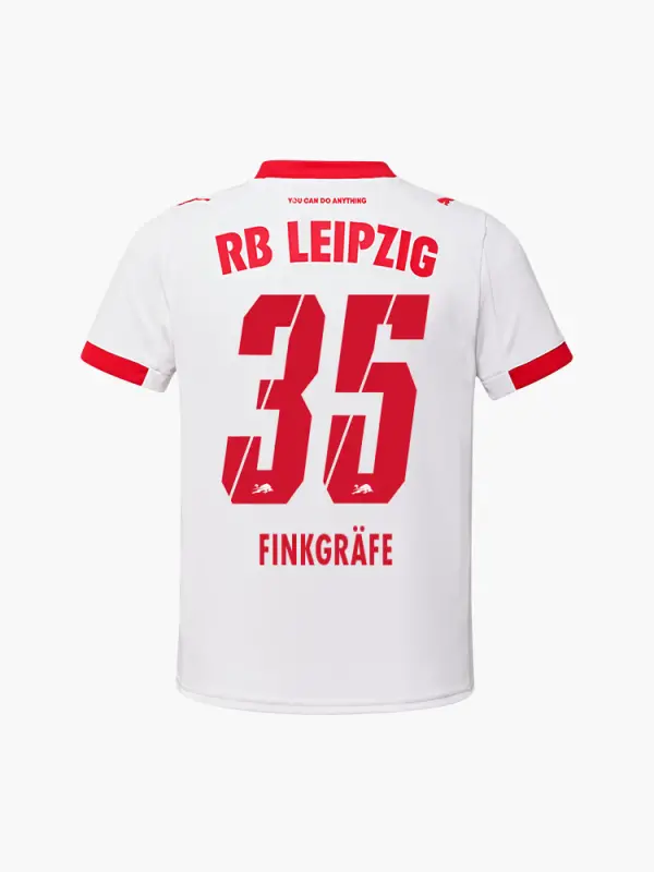 RB Leipzig FC Shop – RBL PUMA Jugend-Heimtrikot 25/26 – 35 – FINKGRAFE Kollektion für wahre Fans